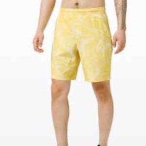Lululemon Pace Breaker Short 9" Linerless Virtual Reality Soleil  S Excellent pr
